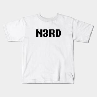 8 Bit Nerd Kids T-Shirt